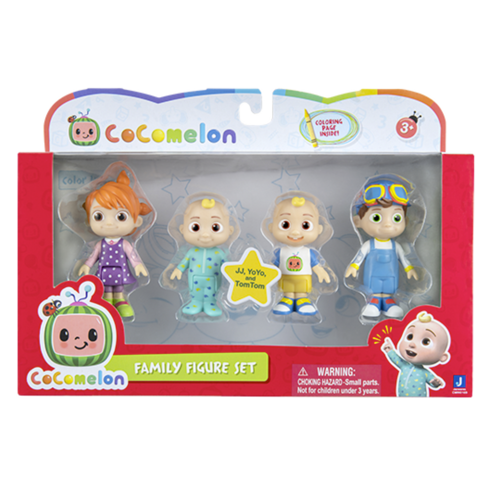 Cocomelon pack 4 personaggi