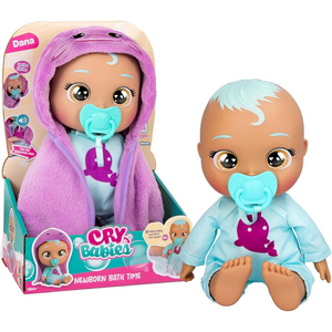 Cry Babies Newborn Bath Time Zoe
