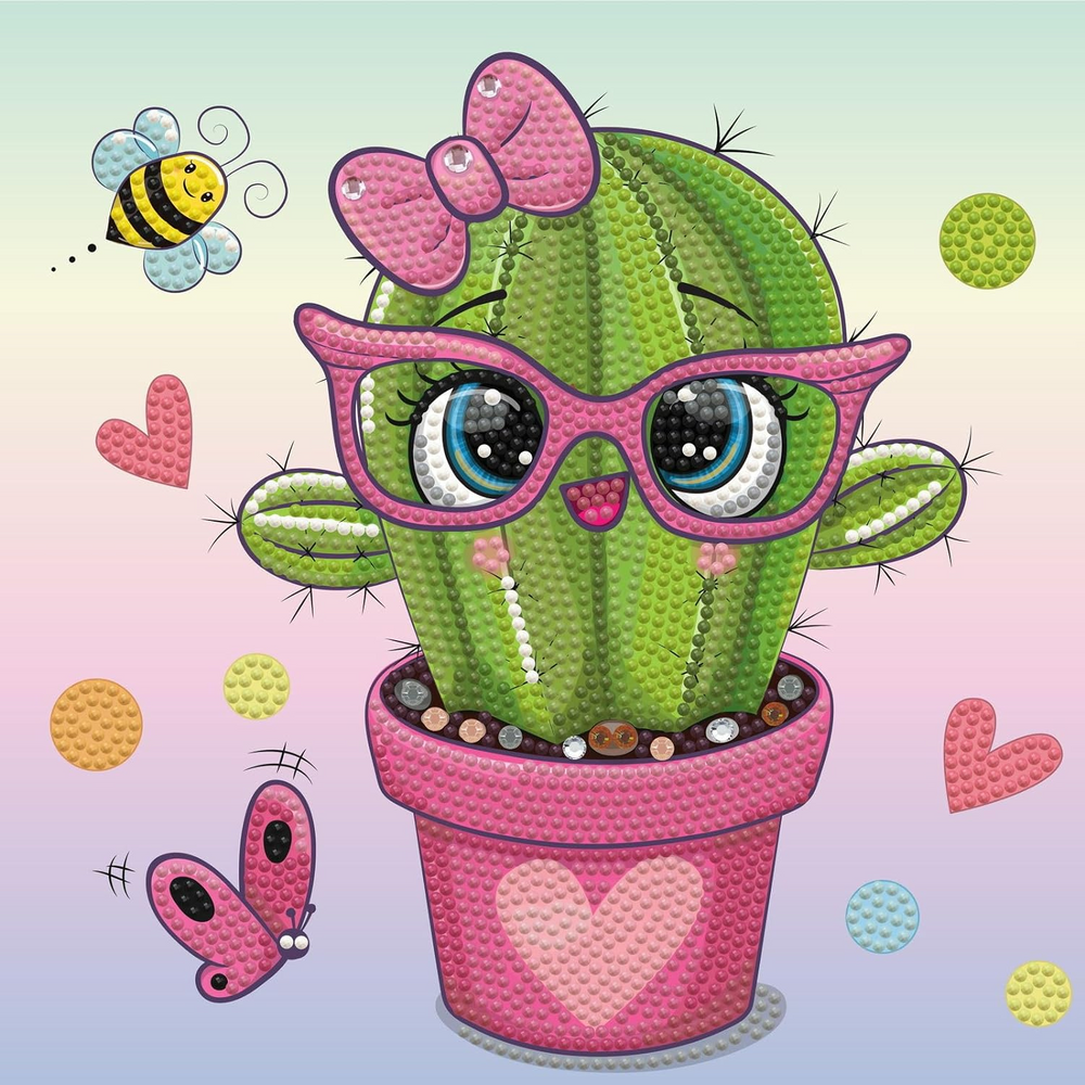 Diamond Dotzies Kit Pink Cactus