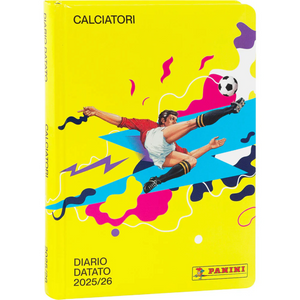Diario Scuola Datato Calciatori Panini 2025/2026