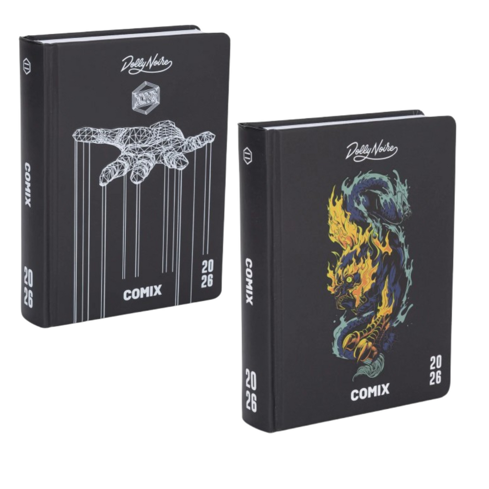 Diario Scuola Datato Comix Limited Edition Dolly Noire 2025/2026