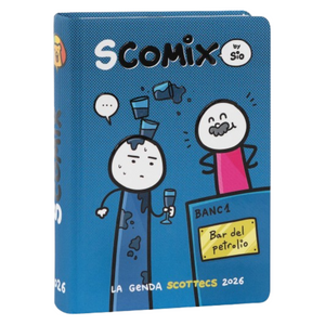 Diario Scuola Datato Comix Scottecs by Sio 2025/2026