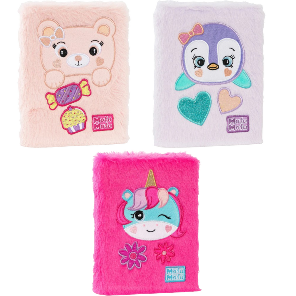 Diario Scuola Datato Mofu Mofu Plush 2025/2026