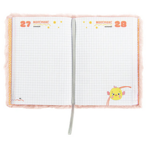 Diario Scuola Datato Mofu Mofu Plush 2025/2026