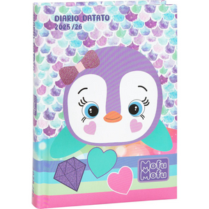 Diario Scuola Datato Mofu Mofu 2025/2026