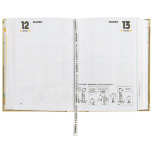 Diario Scuola Datato Special Comix Standard Oro 2025/2026