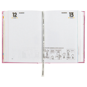 Diario Scuola Datato Special Comix Standard Rosa 2025/2026