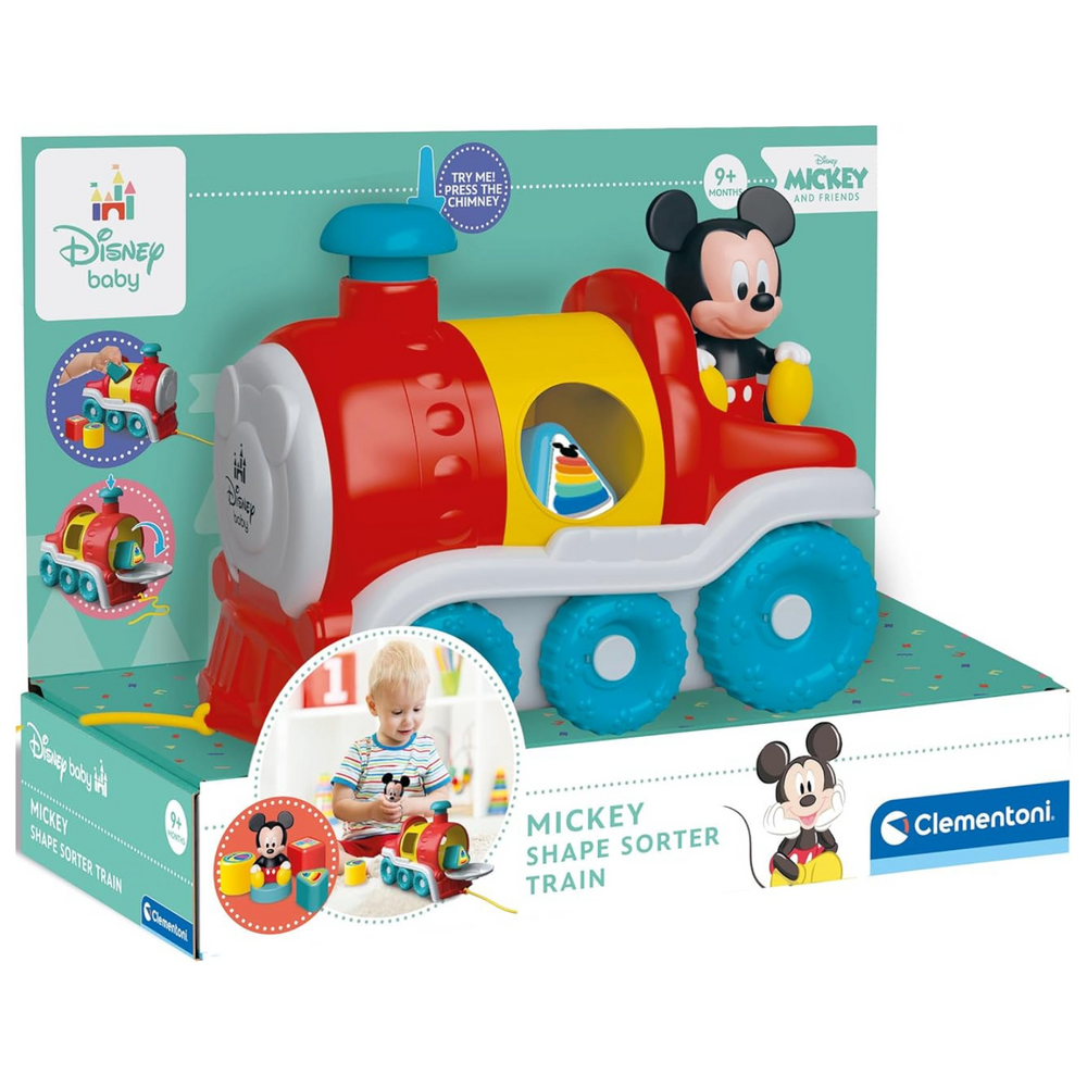 Disney Baby Mickey Treno Incastra Forme