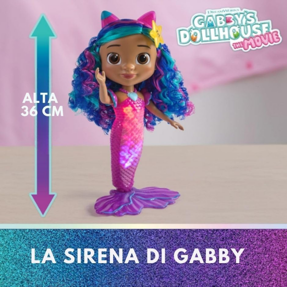 Gabby The Movie Bambola Sirena Gabby