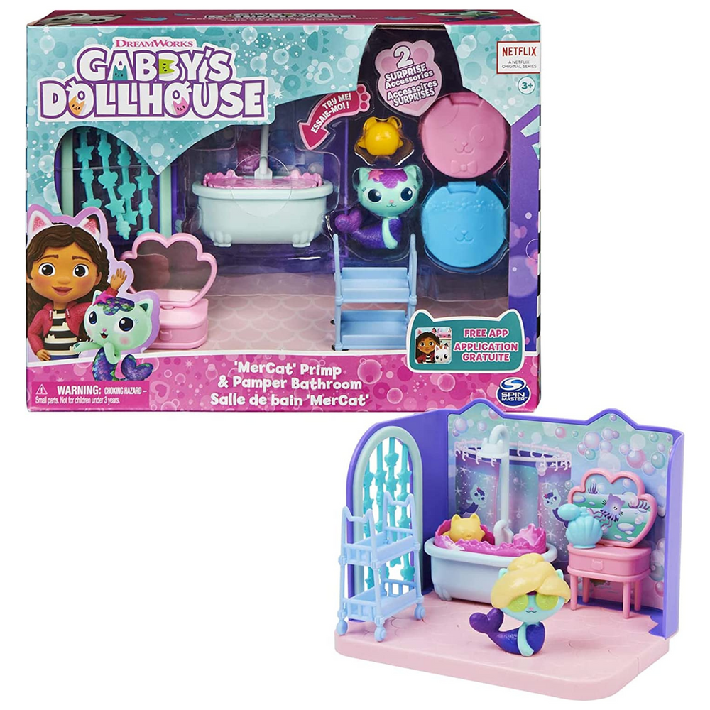 Gabby's Dollhouse Mini Playset La sala da bagno di Siregatta
