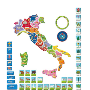 Geo Puzzle Italia Magnetica