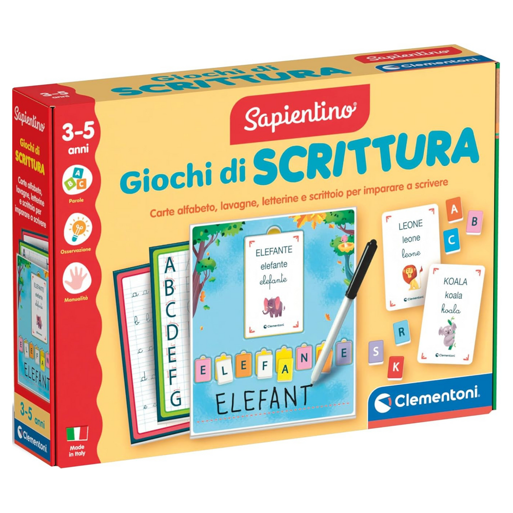 Giochi di Scrittura Montessori