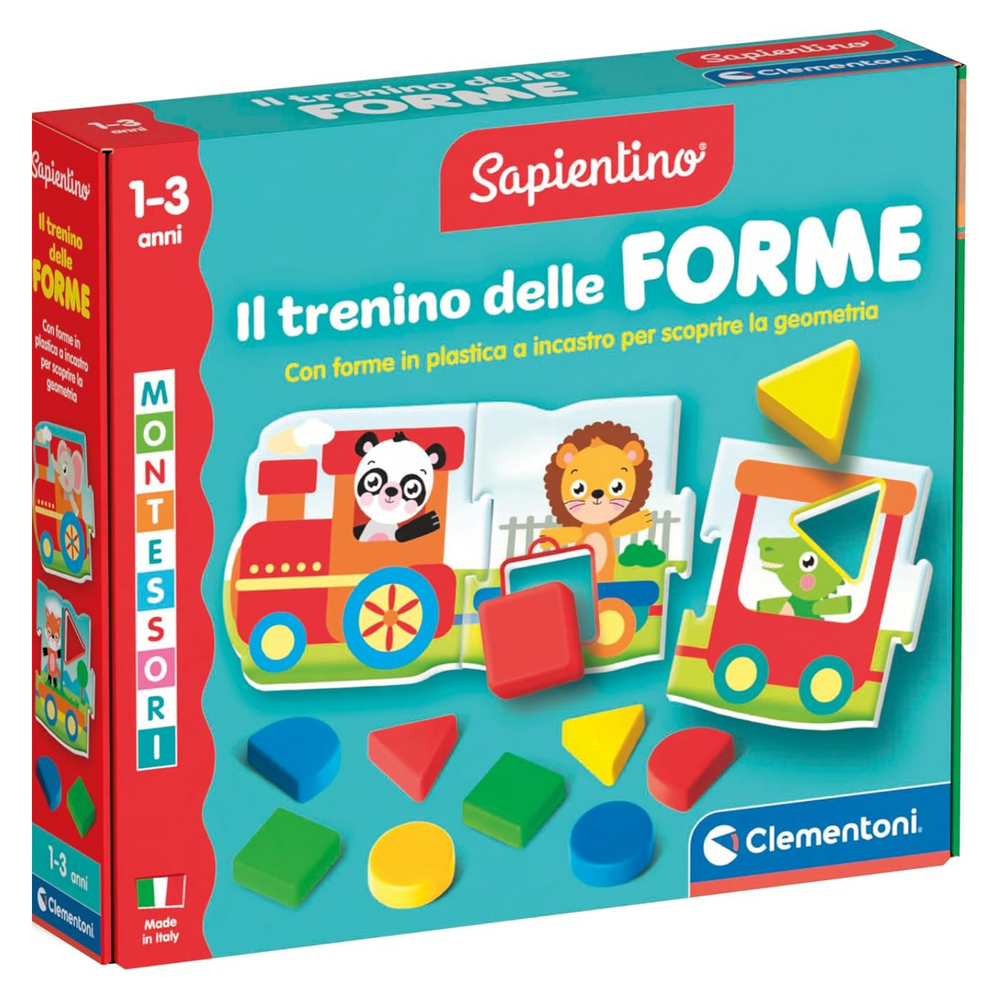 Il Trenino Delle Forme Montessori Baby