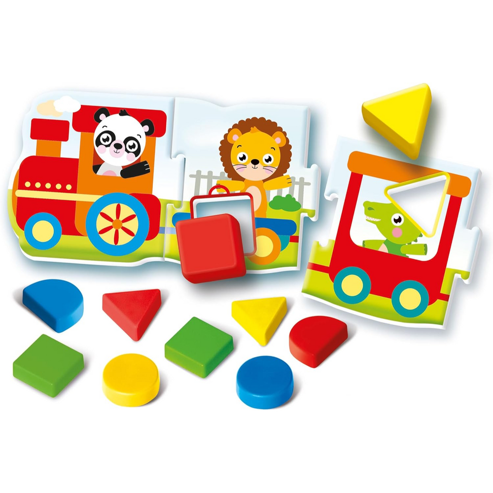 Il Trenino Delle Forme Montessori Baby