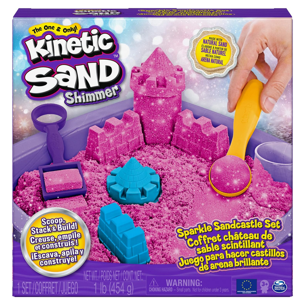 Kinetic Sand Castello di Sabbia Cinetica Shimmer