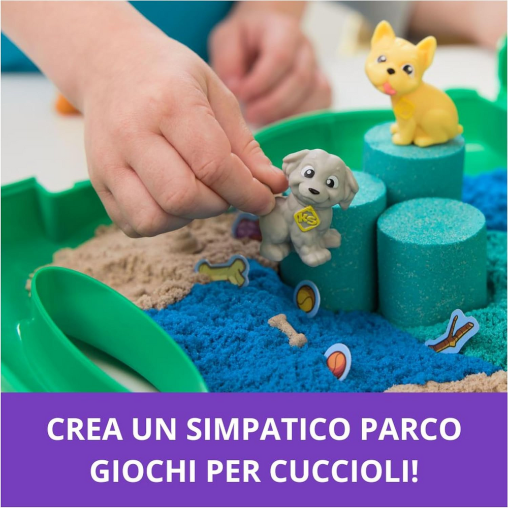 Kinetic Sand Parco Giochi dei Cuccioli Sabbia Cinetica