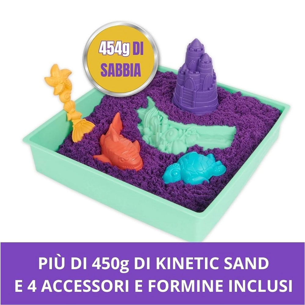 Kinetic Sand Playset Castelli di Sabbia Cinetica