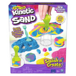 Kinetic Sand Playset Squish N’ Create Sabbia Cinetica