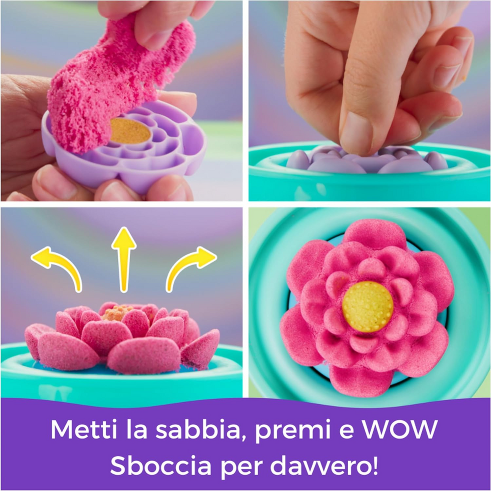 Kinetic Sand SquishBlossom Sabbia Cinetica