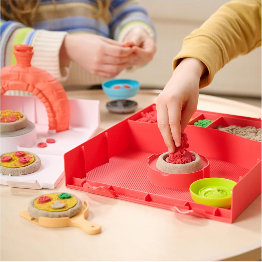 Kinetic Sand Squish Pizza Sabbia Cinetica