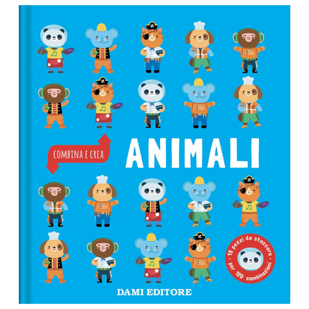 Libro Animali Combina e Crea