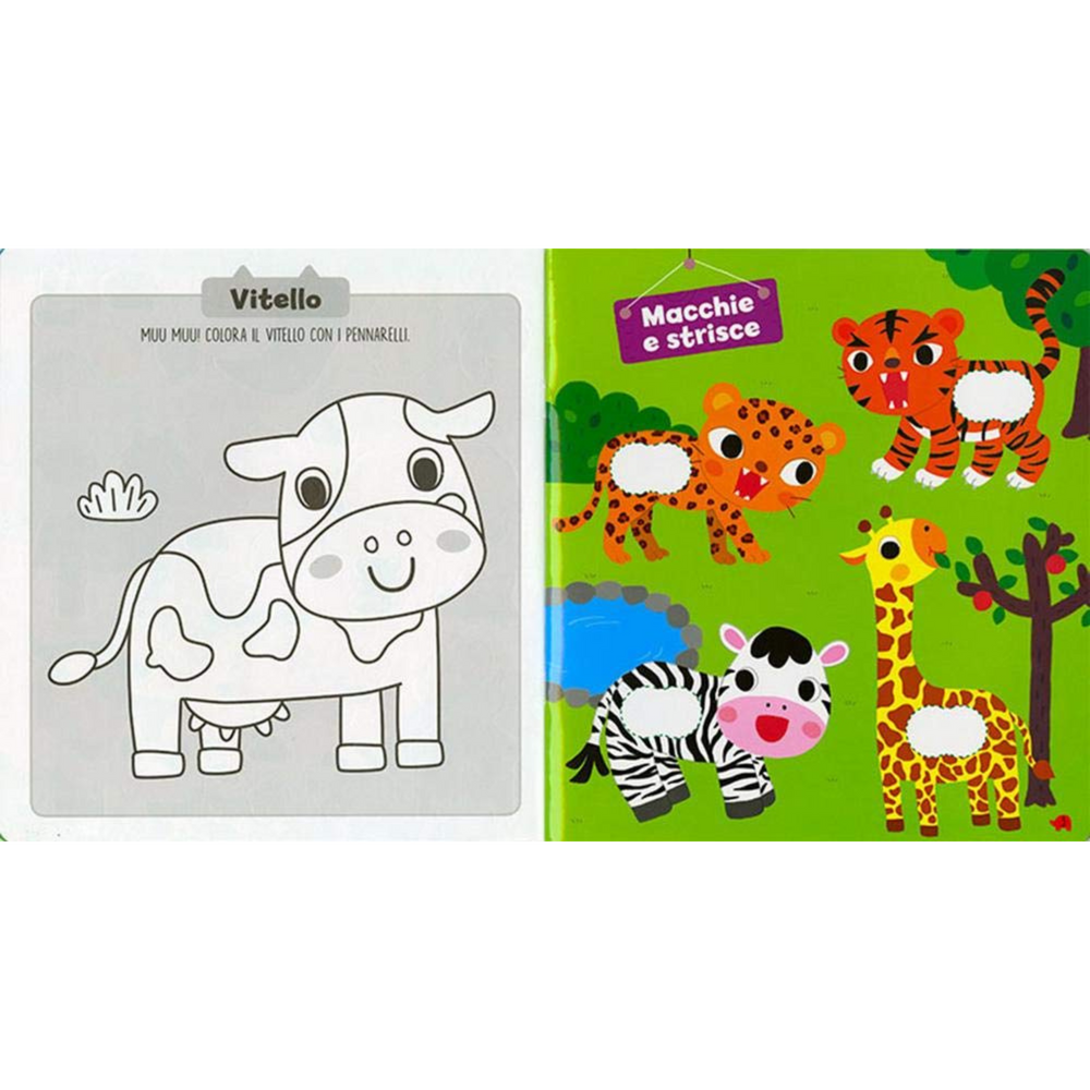 Libro Animali Gioca Colora E Impara Con Gli Stickers