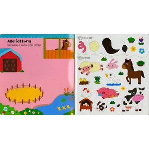 Libro Animali Gioca Colora E Impara Con Gli Stickers