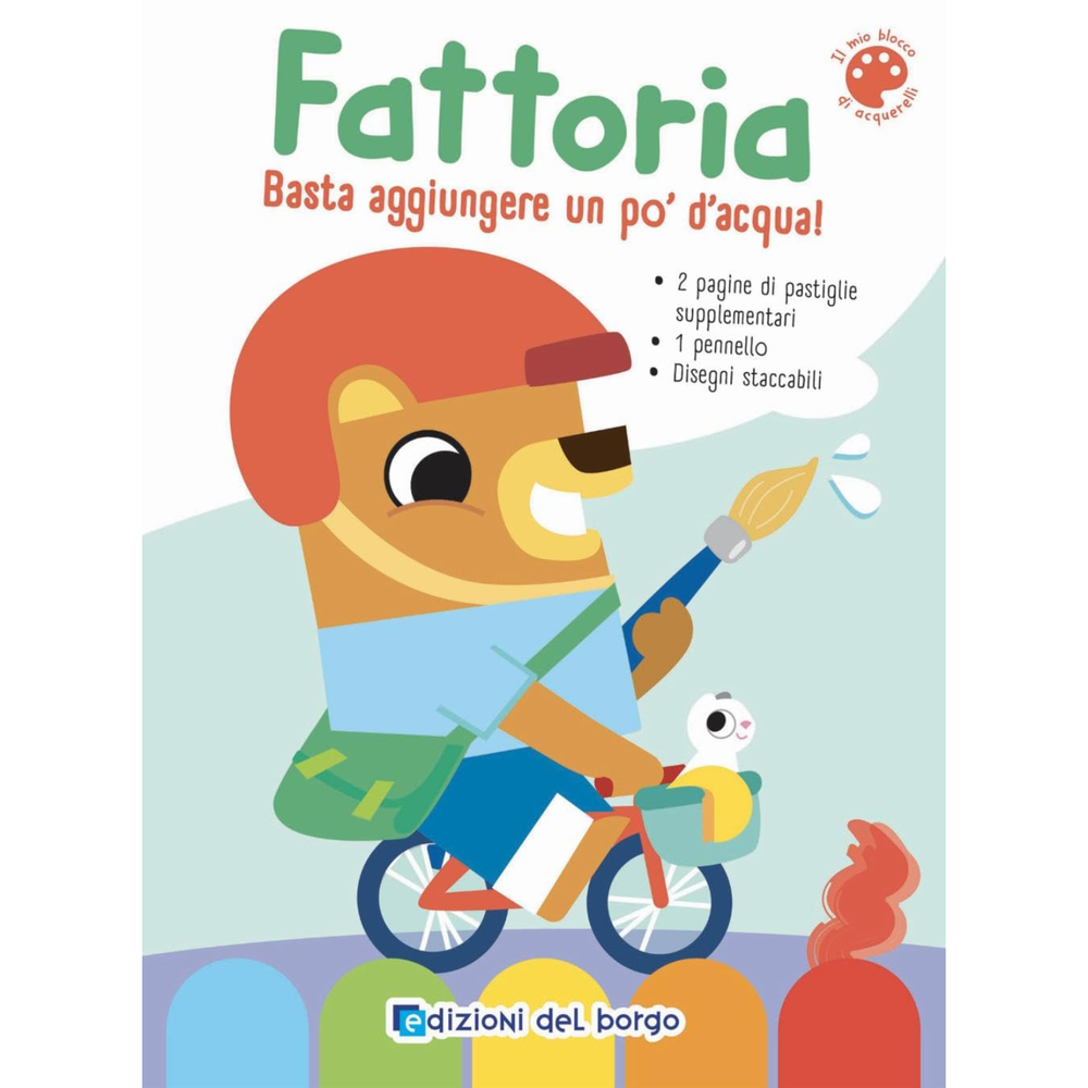 Libro Fattoria Il Mio Blocco Di Acquerelli