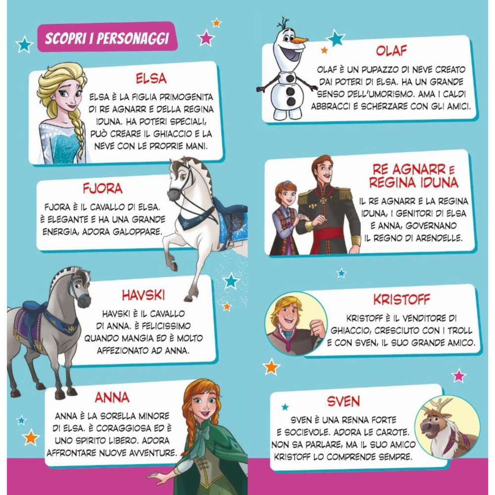 Libro Frozen Prime Letture A Fumetti