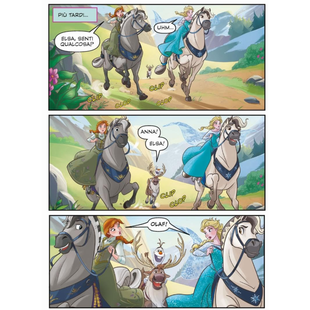 Libro Frozen Prime Letture A Fumetti