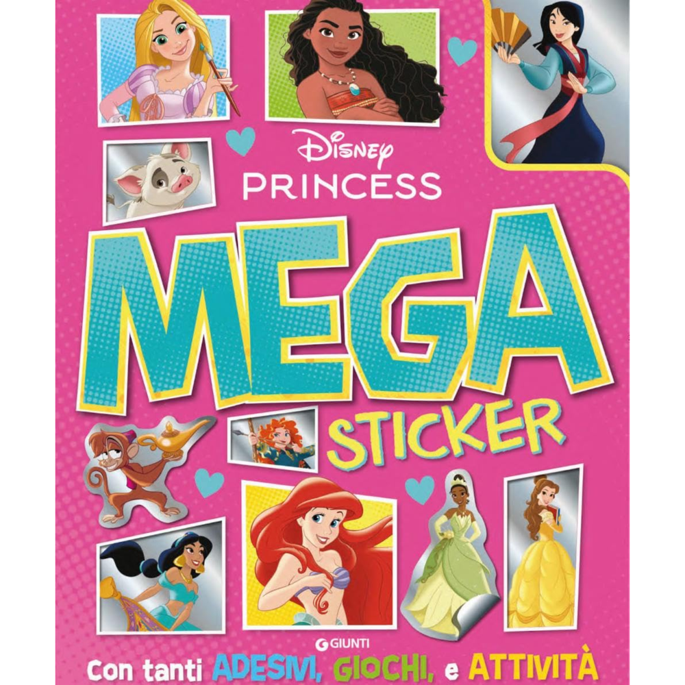 Libro Principesse Disney Mega Sticker