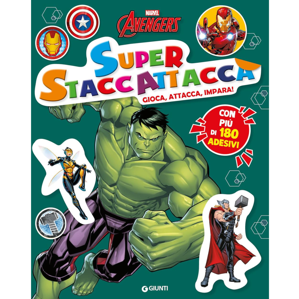Libro Avengers Super Staccattacca