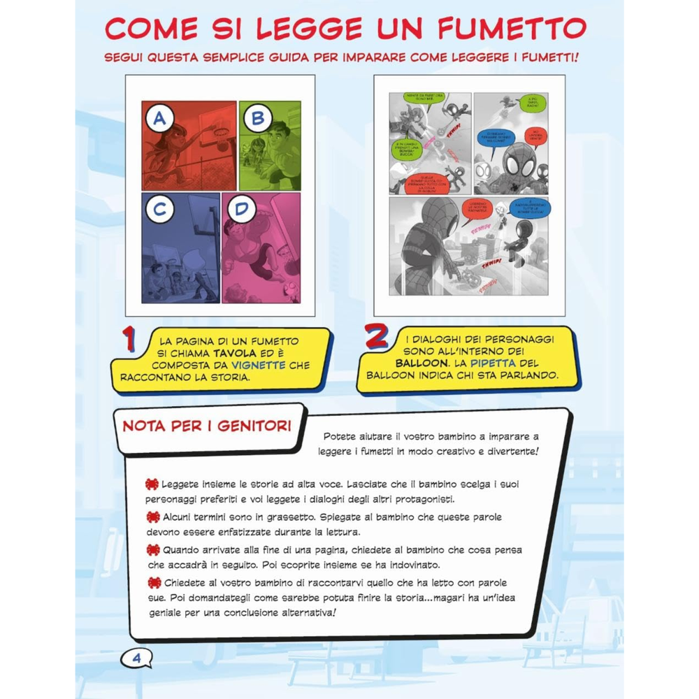 Libro Spidey Prime Letture A Fumetti