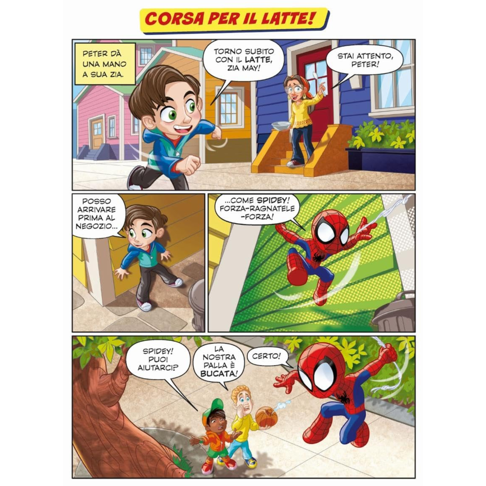 Libro Spidey Prime Letture A Fumetti