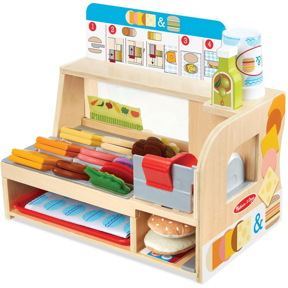 Melissa & Doug Banchetto Degli Hamburger