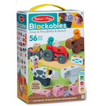 Melissa & Doug Blockables Fattoria Blocchi Costruzione In Legno