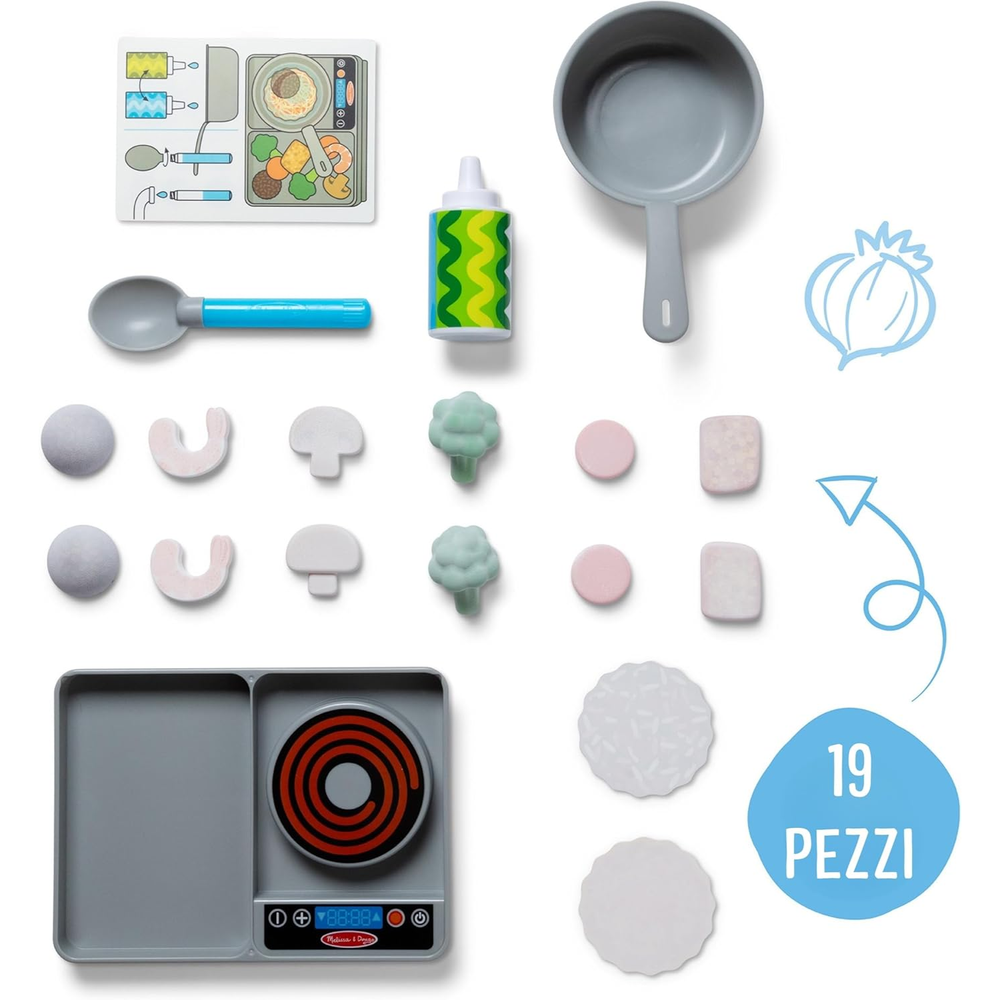 Melissa & Doug Piano Cottura In Legno