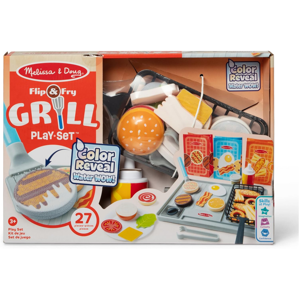 Melissa & Doug Set Water Wow Griglia da Gioco