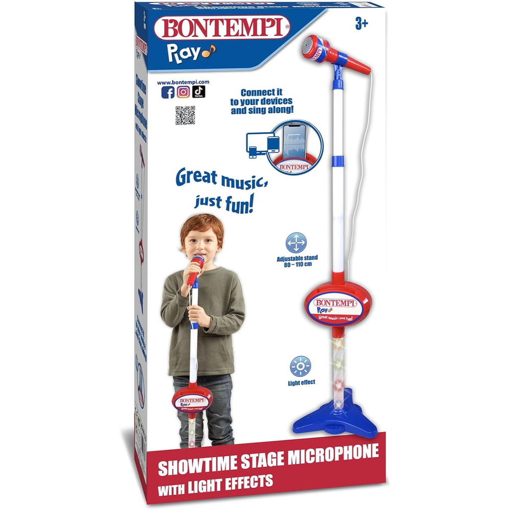 Microfono Con Asta Showtime Bontempi