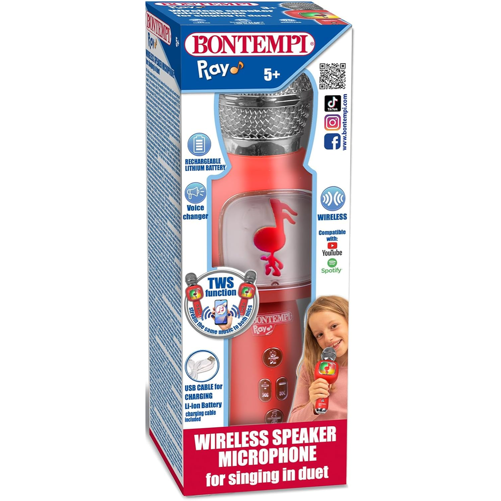 Microfono Wireless Bontempi