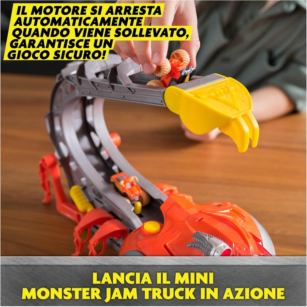 Monster Jam Mini Pista El Toro Loco Venom Velocity Scorpion