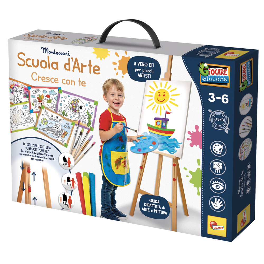 Montessori Cavalletto Scuola D'Arte Cresce Con Te