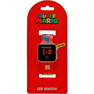 Orologio LED Super Mario