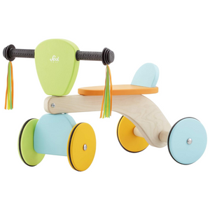 Quadriciclo Cavalcabile In Legno Pastel Baby Buggy