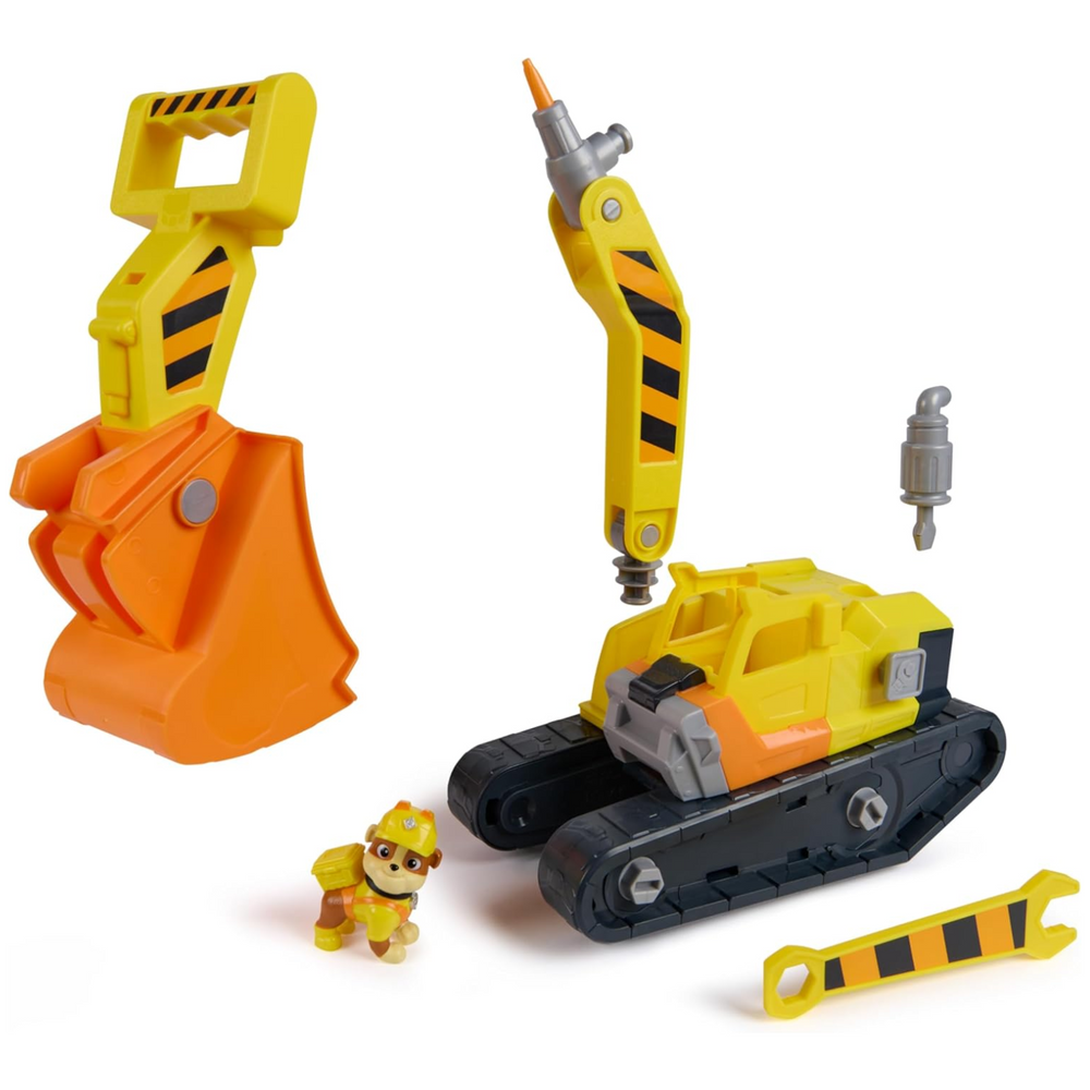 Paw Patrol Rubble & Crew Bulldozer Multifunzione di Rubble