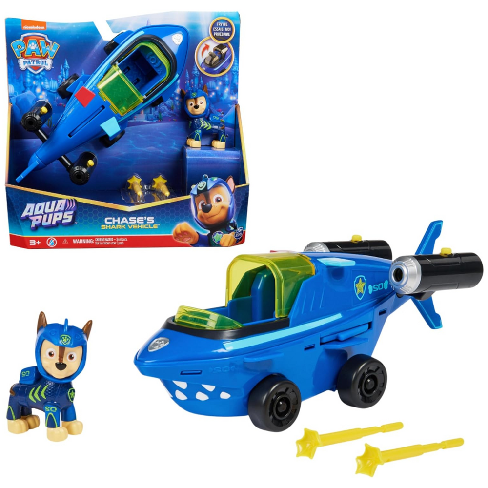 Paw Patrol Veicolo Aqua Pups Assortiti