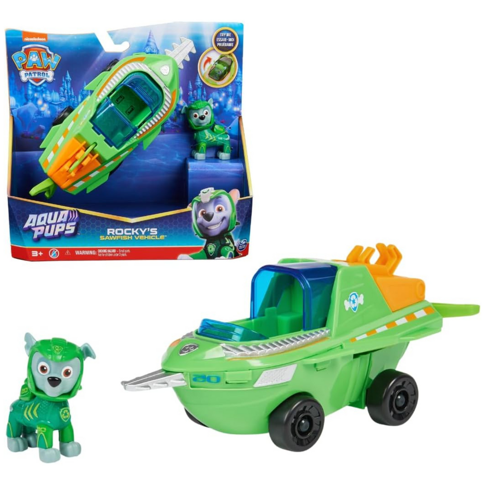 Paw Patrol Veicolo Aqua Pups Assortiti