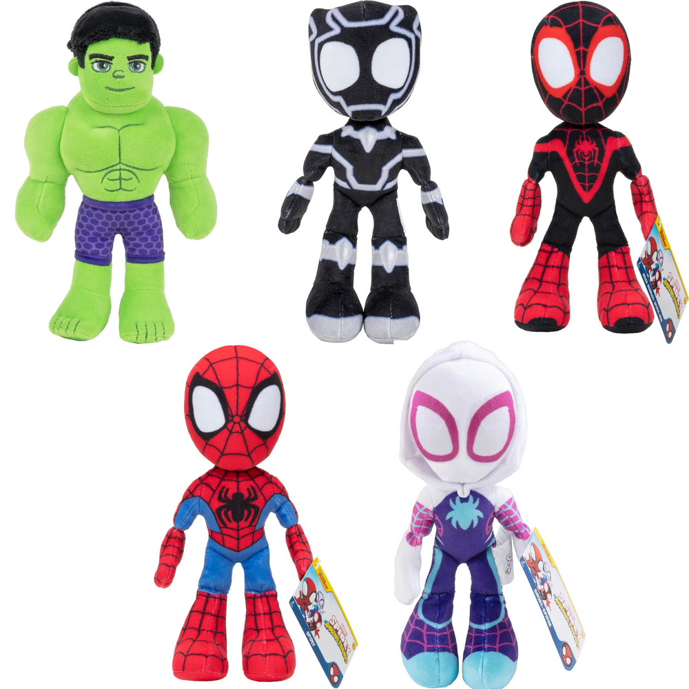 Peluche Spidey 20 cm Assortiti