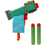Pistola Nerf MicroShots Minecraft Guardian Mini Blaster