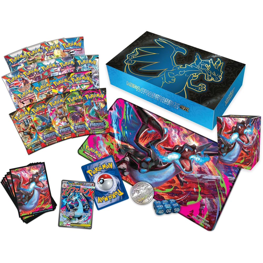 Pokemon Collezione Ultra Premium Mega Charizard X-ex